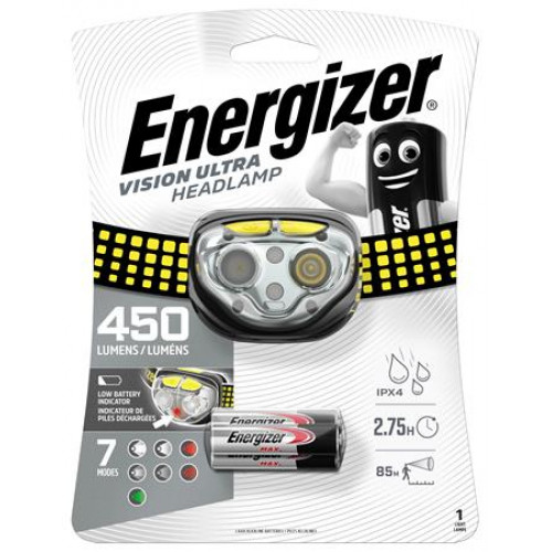 Energizer Fejlámpa 4 LED 3xAAA Vision Ultra