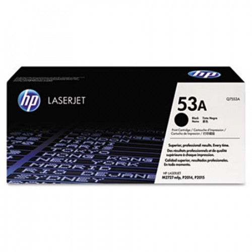Hp Lézertoner Q7553A fekete 3k