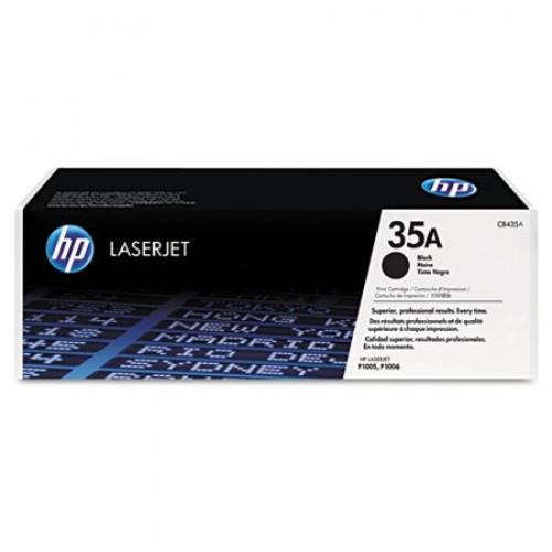 Hp Lézertoner CB435A fekete 1,5k