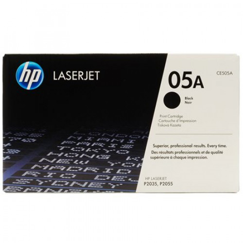 Hp Lézertoner CE505A fekete 2,3k