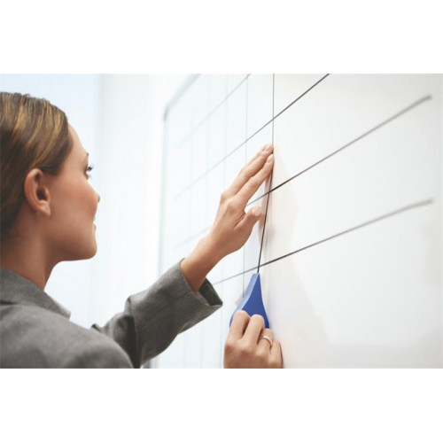 Nobo Öntapadó vonalazó szalag fehértáblához 1,5mmx10m fekete