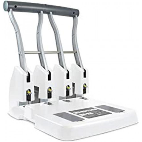 Rapesco Lyukasztó négylyukú nagyteljesítményű 150 lap ECO P4400 fehér