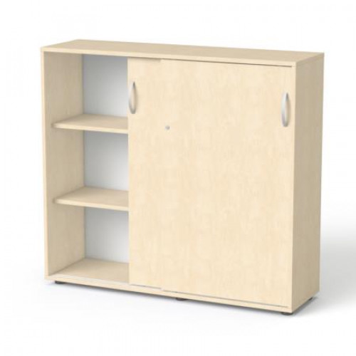 Mayah Szekrény 3 rendező magas tolóajtós polcos Freedom SV-13 juhar