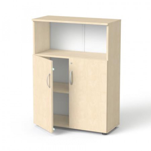 Mayah Szekrény 3 rendező magas kombinált polcos Freedom SV-09 juhar