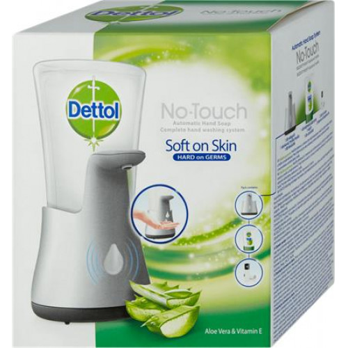 Dettol Folyékony szappan adagoló szenzoros Aloe Vera utántöltővel