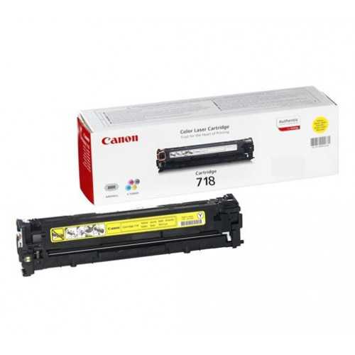 Canon Lézertoner sárga 2,9k CRG-718Y
