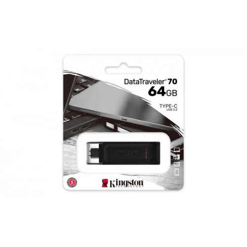 Kingston Pendrive 64GB 80 USB-C DataTraveler 70