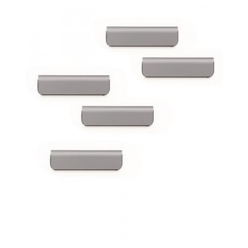 Durable Jegyzettartó klip öntapadó mágneses Durafix Clip ezüst