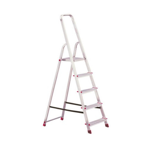 Krause Háztartási létra 5 fokos alumínium Corda 000729
