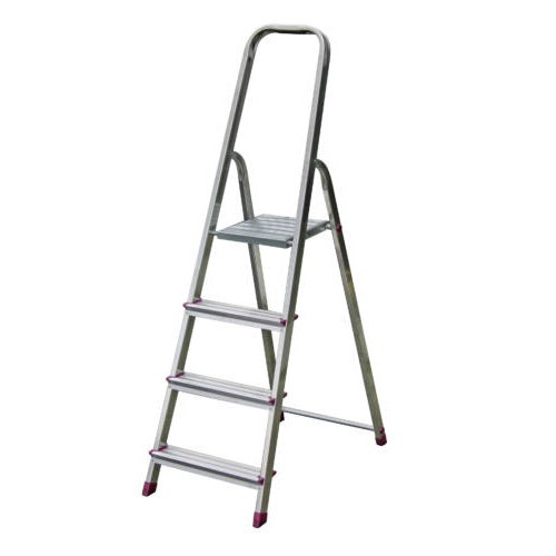 Krause Háztartási létra 4 fokos alumínium Corda 000705