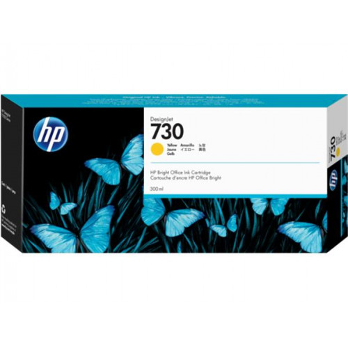 Hp P2V70A XL Tintapatron DesignJet T1600 T1700 T2600 nyomtatókhoz 730 sárga 300 ml