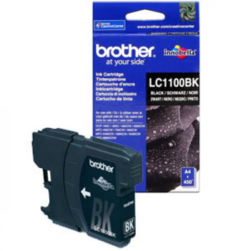 Brother Tintapatron fekete 450 oldal LC 1100BK