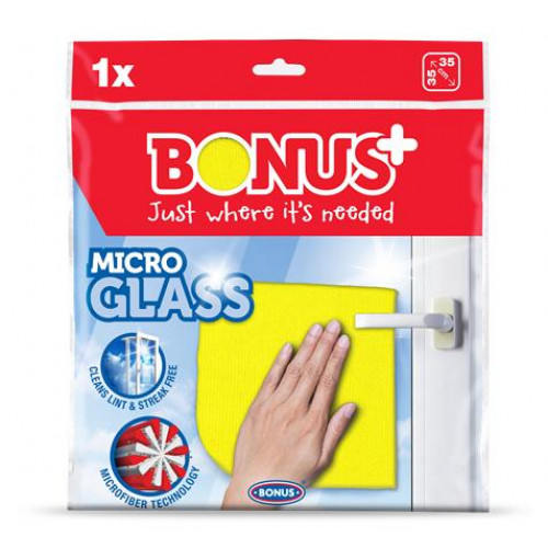 Bonus Ablaktörlő kendő mikroszálas Premium Line
