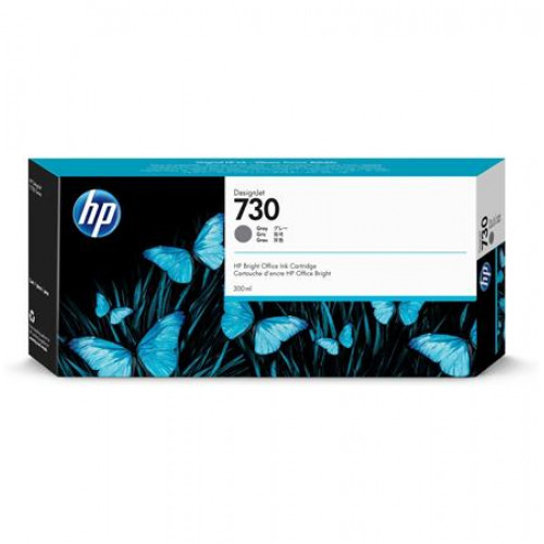 Hp P2V72A XL Tintapatron DesignJet T1600 T1700 T2600 nyomtatókhoz 730 szürke 300 ml