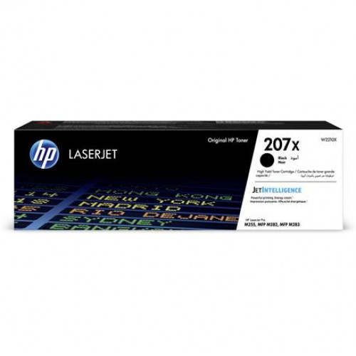 Hp W2210X Lézertoner Color LaserJet Pro M182N M183FW nyomtatókhoz 207X fekete 3,15k