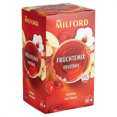 Milford Gyümölcstea 20x2,25g Vegyes gyümölcs ízű