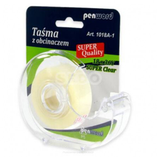 Penword Ragasztószalag-adagoló kézi + ragasztószalag 18mm