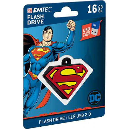 Emtec Pendrive 16GB USB 2.0 DC Superman