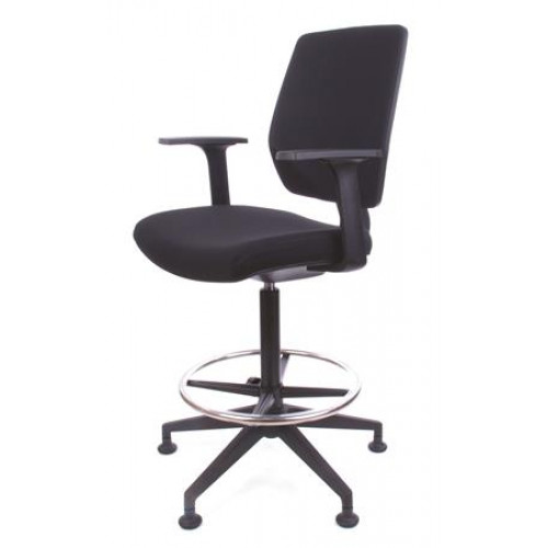 Mayah Magasított irodai munkaszék lábtartó gyűrűvel tappanccsal Tall