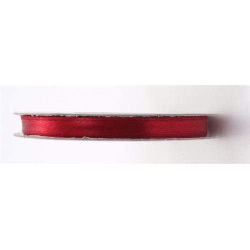 Szatén szalag 6mm bordó