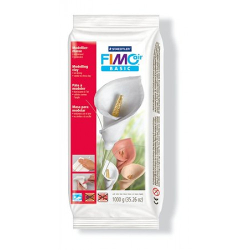 Fimo Gyurma 1000g levegőre száradó Air Basic fehér