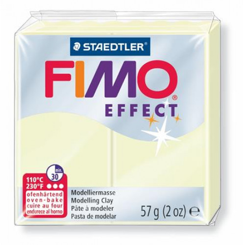 Fimo Gyurma 57g égethető Effect sötétben világító