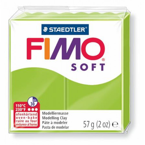 Fimo Gyurma 57g égethető Soft alma zöld