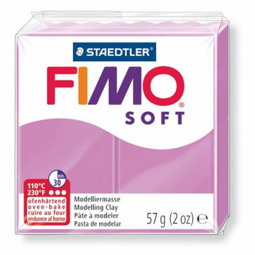 Fimo Gyurma 57g égethető Soft levendula