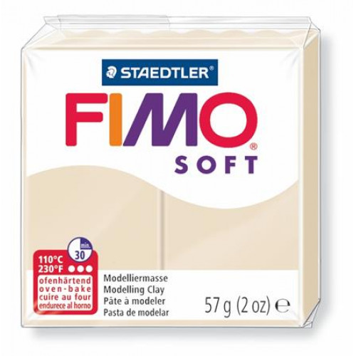 Fimo Gyurma 57g égethető Soft szahara