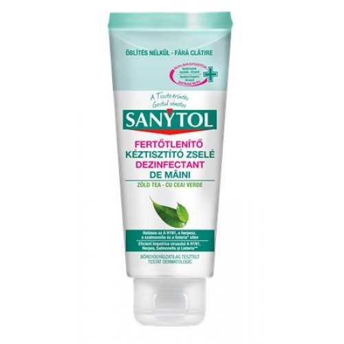 Sanytol Kézfertőtlenítő gél alkoholos 75ml tubusos