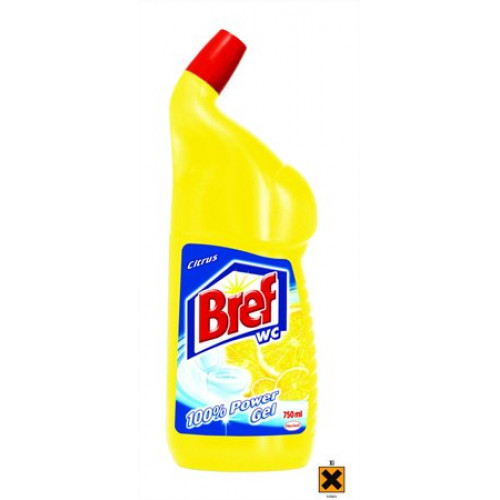 Bref WC-tisztítógél 700ml citrus/lemonitta