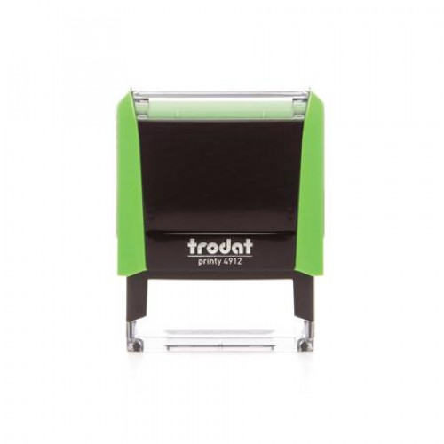 Trodat Bélyegző Printy 4912 világoszöld ház fekete párnával