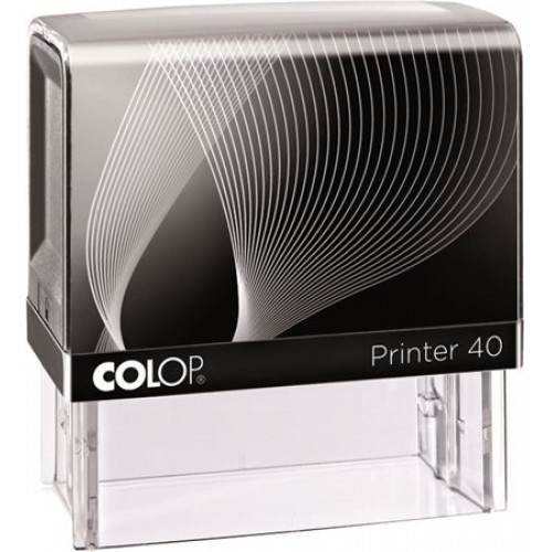Colop Bélyegző Printer IQ 40 fekete ház - fekete párnával