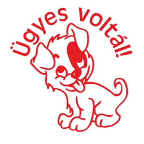 Colop Bélyegző motivációs Ügyes voltál! N43-kék piros