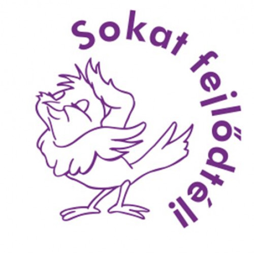 Colop Bélyegző motivációs Sokat fejlődtél! N43-kék lila