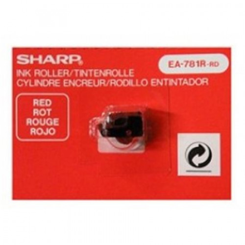 Sharp Festékhenger számológépekhez EL-1801E/C EL2195L EL-2901E/C típusokhoz piros