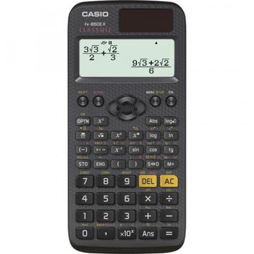 Casio Számológép tudományos 379 funkció FX-85CEX