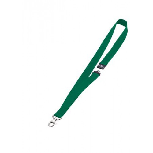 Durable Azonosítókártya-tartó nyakba akasztható biztonsági csattal zöld
