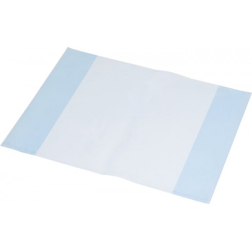 Panta Plast Füzet- és könyvborító A4 PP 80 mikron narancsos felület kék