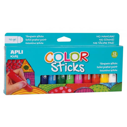 Apli Tempera stift készlet Kids 12 különböző szín