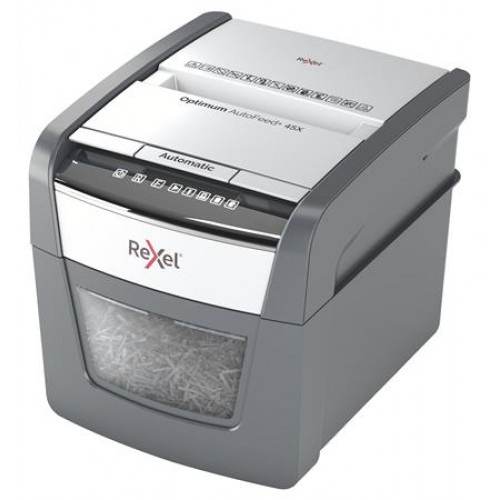 Rexel Iratmegsemmisítő konfetti 45lap Optimum AutoFeed 45X