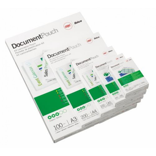 Gbc Meleglamináló fólia 150 mikron A4 fényes UV álló