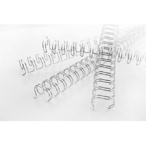 GBC Spirál fém 3:1 6mm 55lap WireBind ezüst