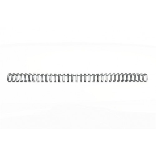 GBC Spirál fém 3:1 8mm 70lap WireBind fekete