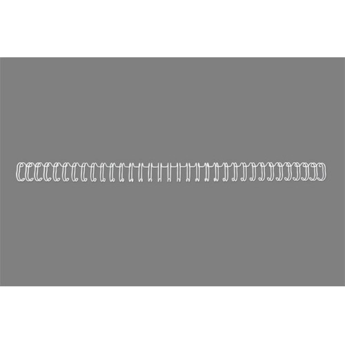 GBC Spirál fém 3:1 14mm 125lap WireBind fehér