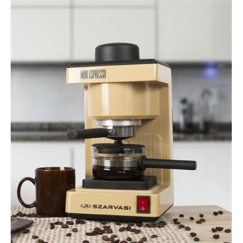 Szarvasi Presszókávéfőző SZV 612 drapp