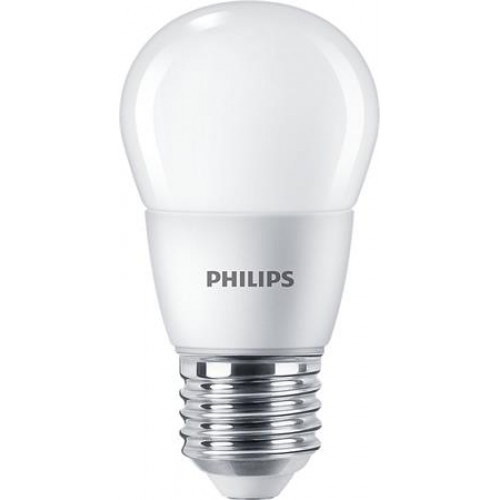 Philips LED izzó E27 kis gömb P48 7W 806lm 6500K CorePro