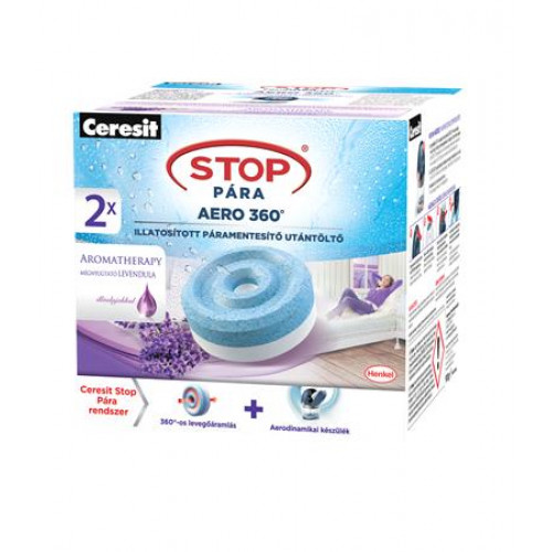 Henkel Páramentesítő utántöltő tabletta Ceresit Aero levendula