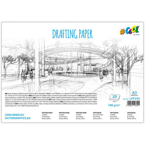 Victoria Műszaki rajzlap A3 20ív