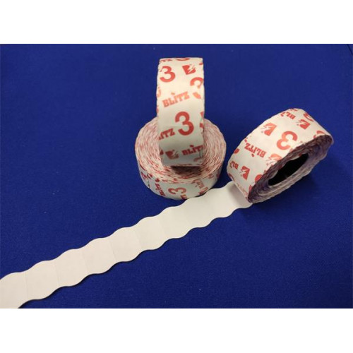 Blitz Árazószalag 22x16mm fehér